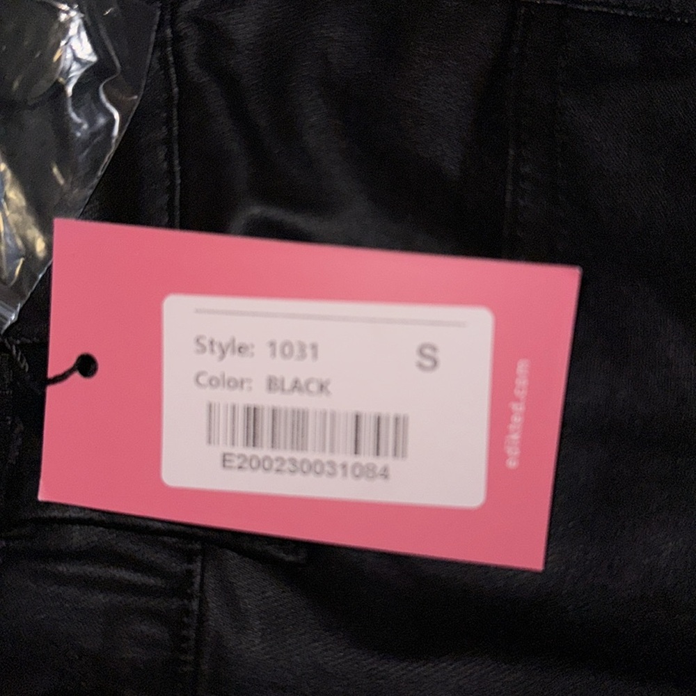 Faux Leather Flare Pants - Picture 7 of 7